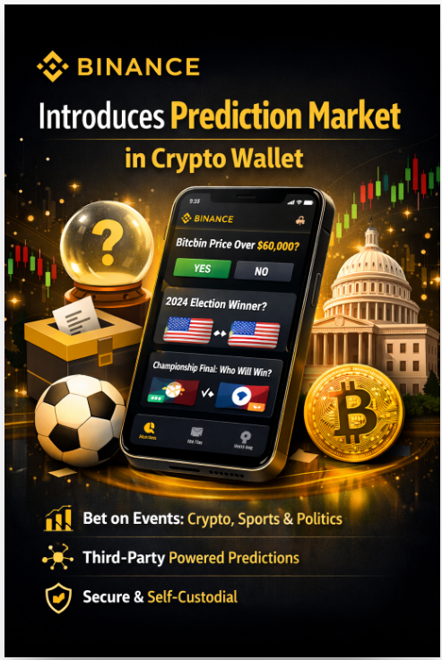 Breaking: Binance Introduces Prediction Market in Crypto Wallet 2 Benchmarks Set by the Industry