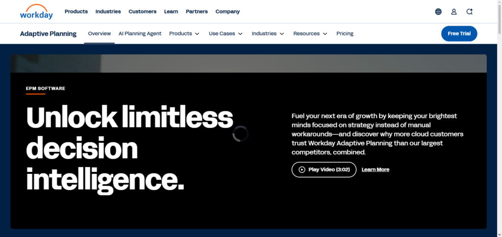 Workday Adaptive Planning AI
