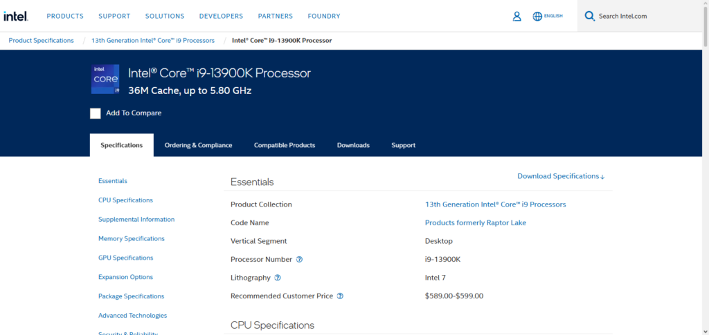 10 Best CPUs For Mining Crypto in 2026 – Top Picks 8 Intel Core i9‑13900K