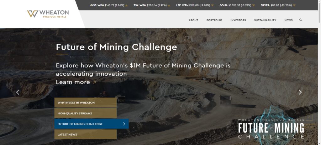 Wheaton Precious Metals Corp.