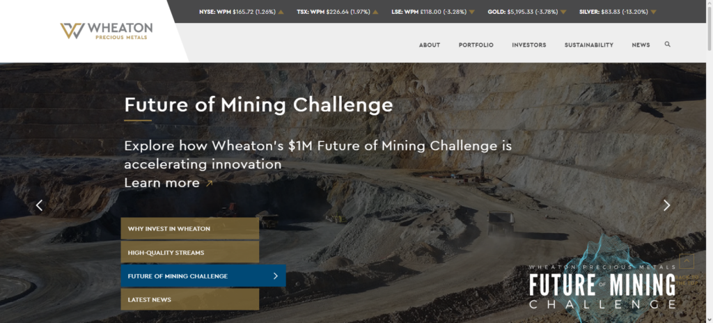 Wheaton Precious Metals Corp.