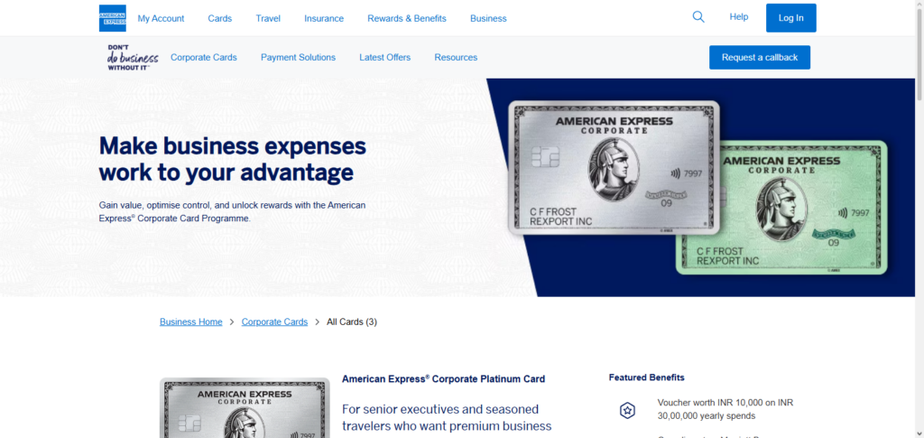American Express Corporate Card