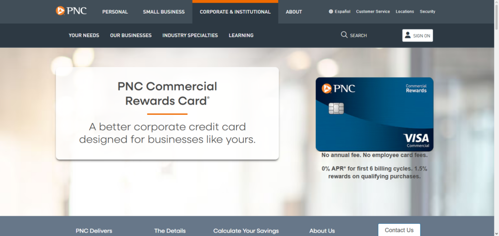 PNC Corporate Card
