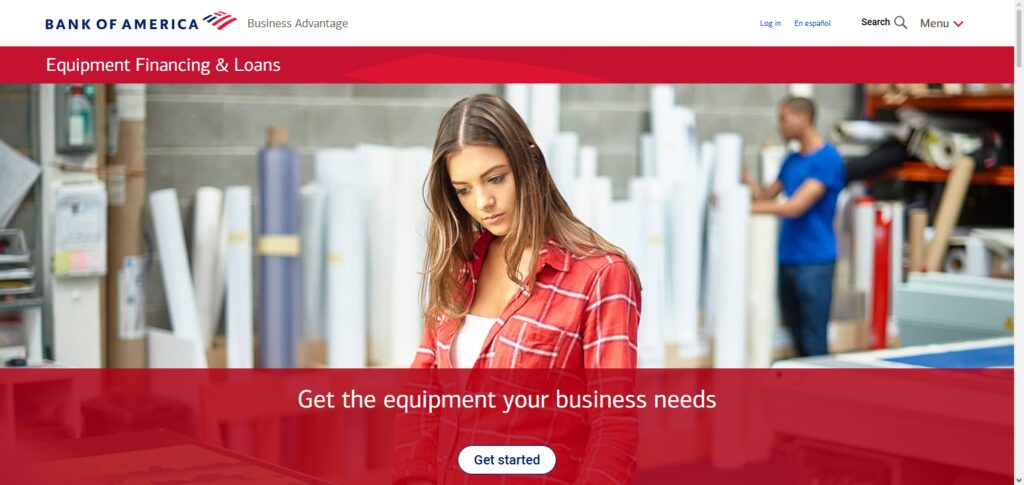 Bank of America Equipment Finance