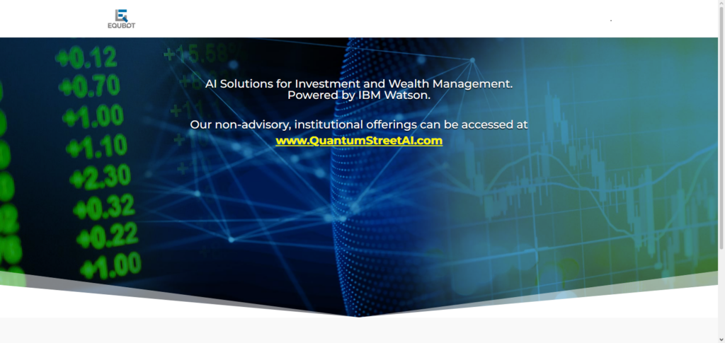 EquBot (IBM Watson AI ETF tools)