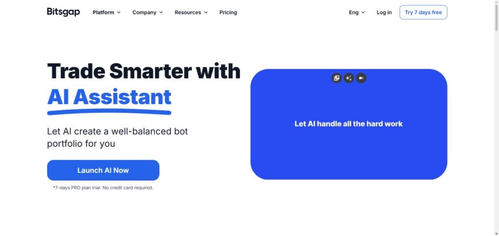 Bitsgap AI