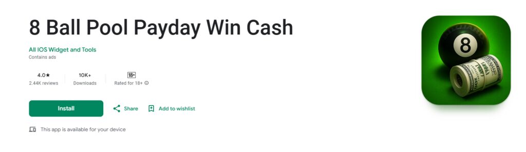 Pool Payday