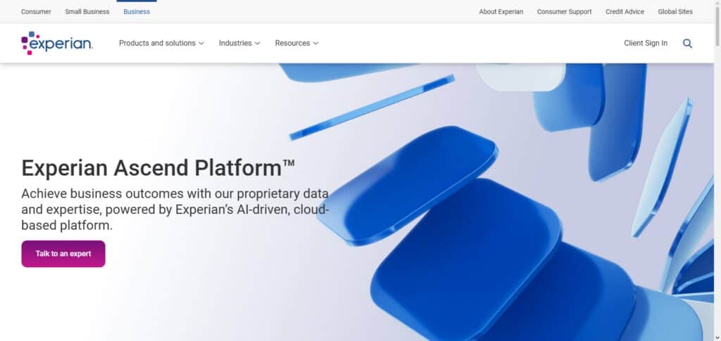 Experian Ascend AI