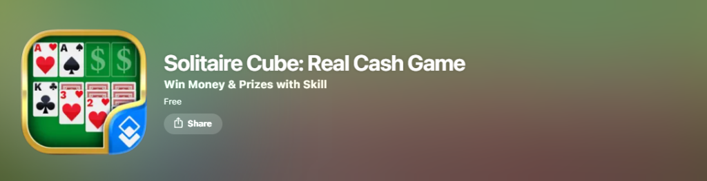 Solitaire Cube (Skillz)