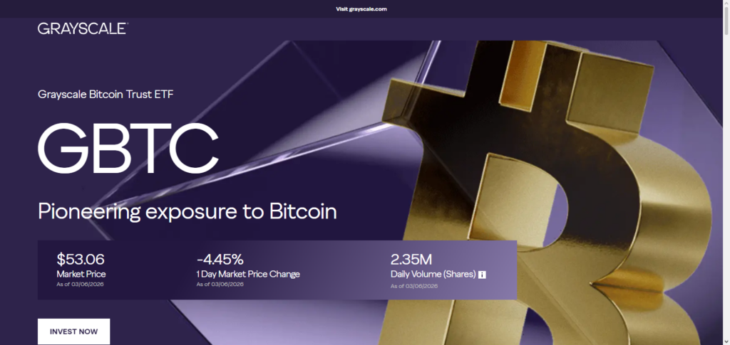 Grayscale Bitcoin Trust (GBTC)