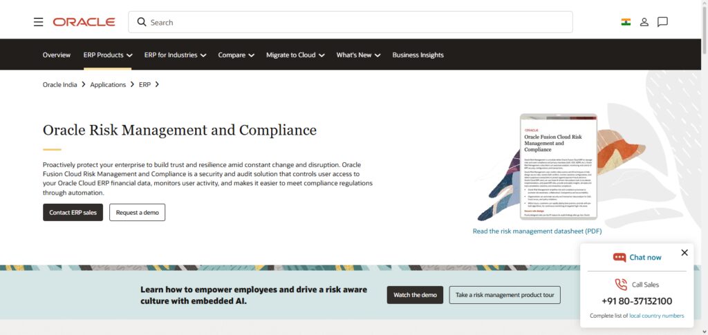 Oracle Risk Management Cloud