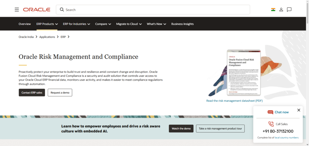 Oracle Risk Management Cloud