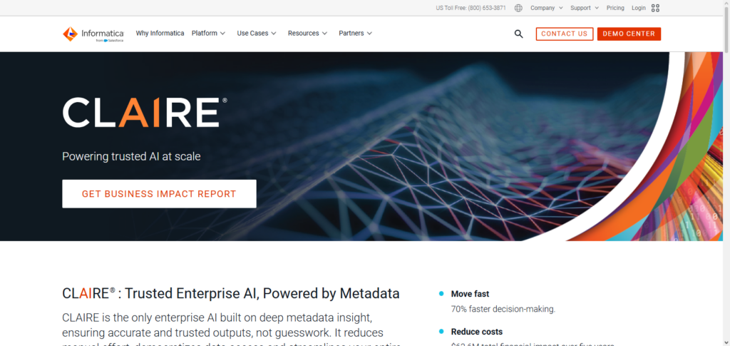 Informatica CLAIRE AI