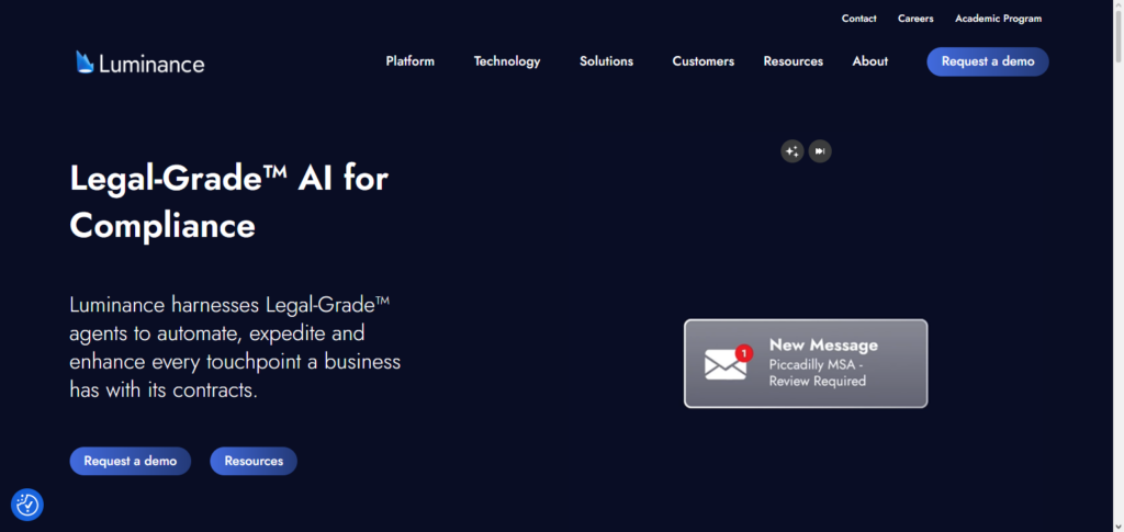 10 Best AI Contract Analysis Tools for Legal Teams in 2026 3 Luminance AI
