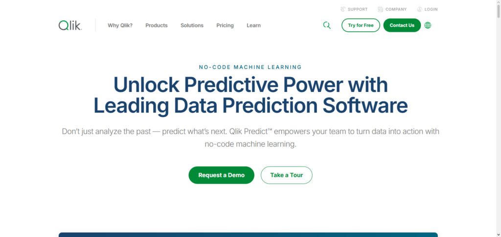 Qlik Sense Predictive AI