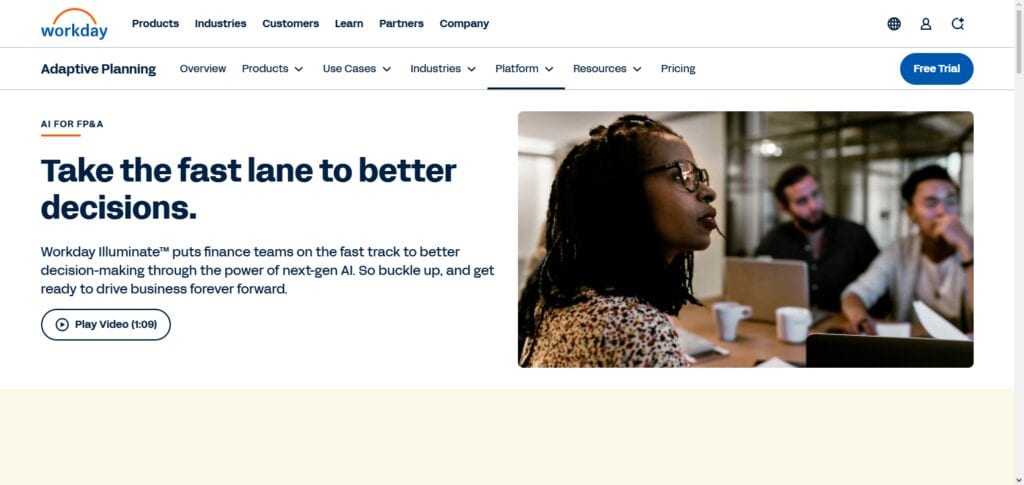 Workday Adaptive Planning AI