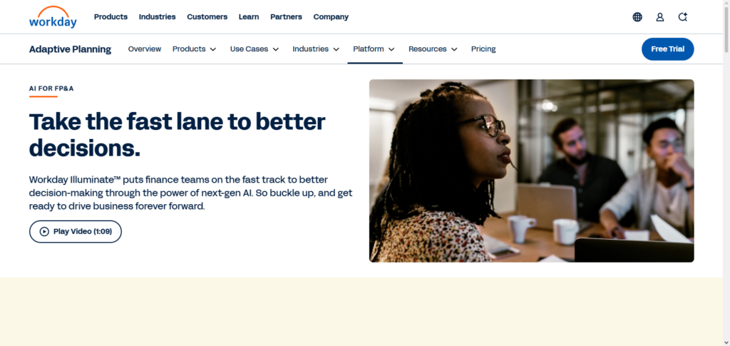 Workday Adaptive Planning AI