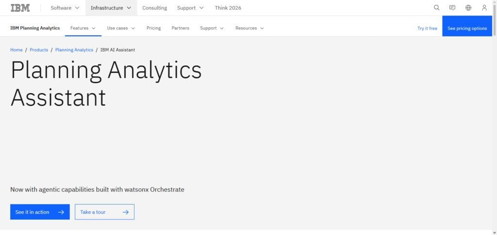 IBM Planning Analytics with Watson