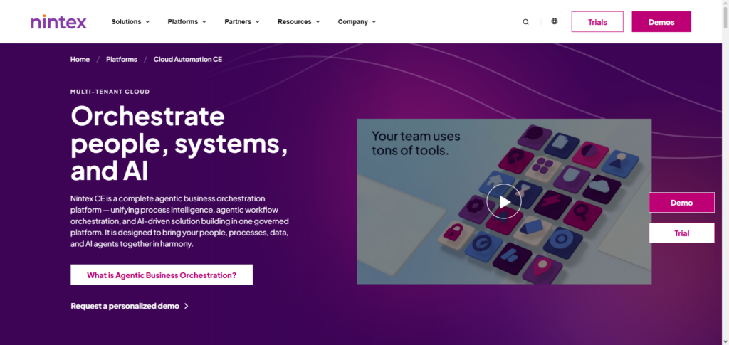 Nintex Automation Cloud