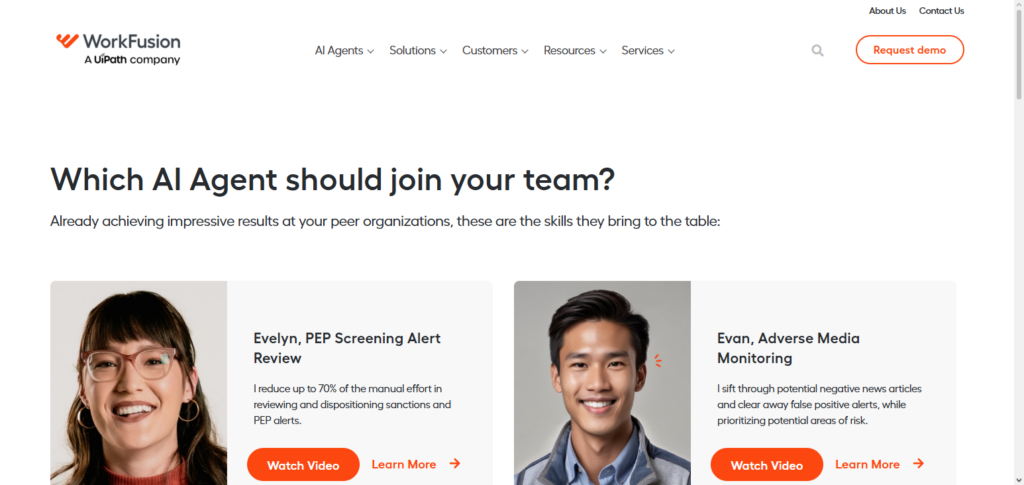  WorkFusion AI Digital Worker