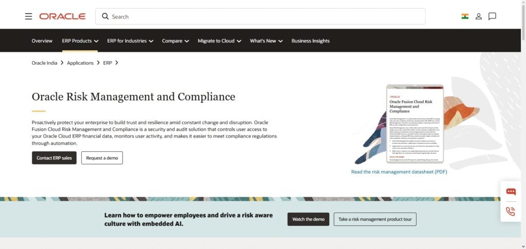 Oracle Risk Management Cloud