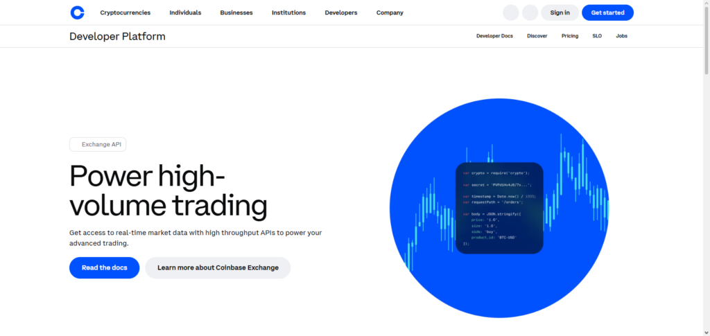 Coinbase Exchange API
