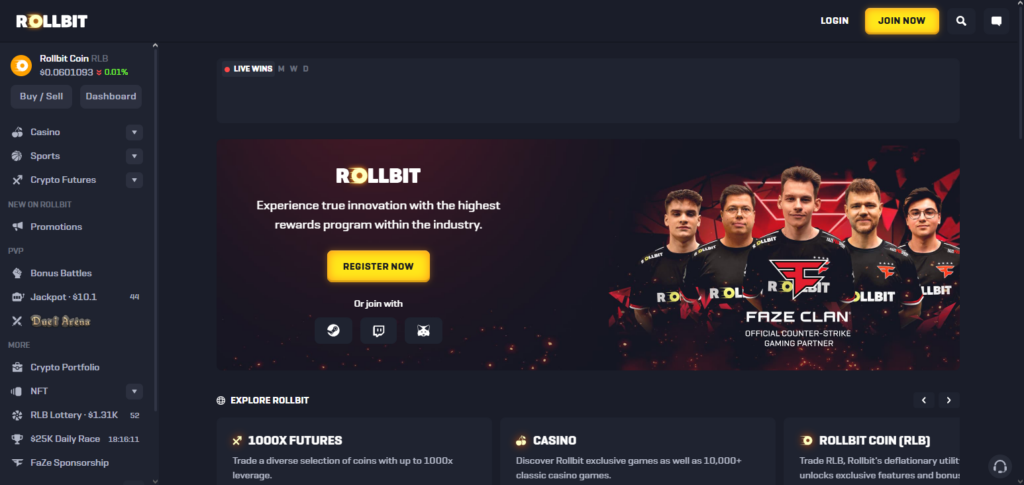 Rollbit Pro