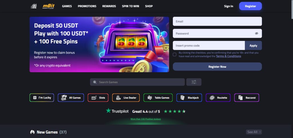  mBit Casino 2026