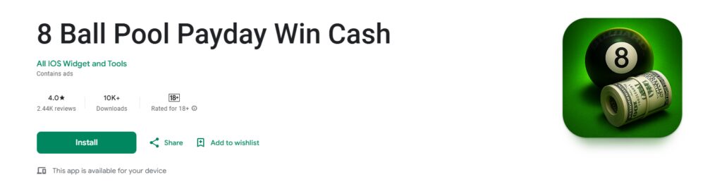Pool Payday