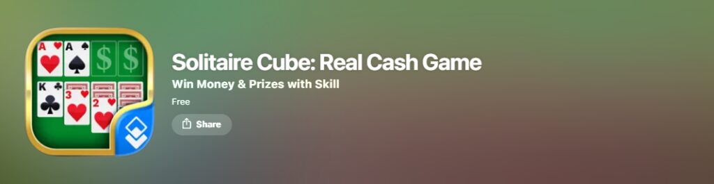 Solitaire Cube (Skillz)