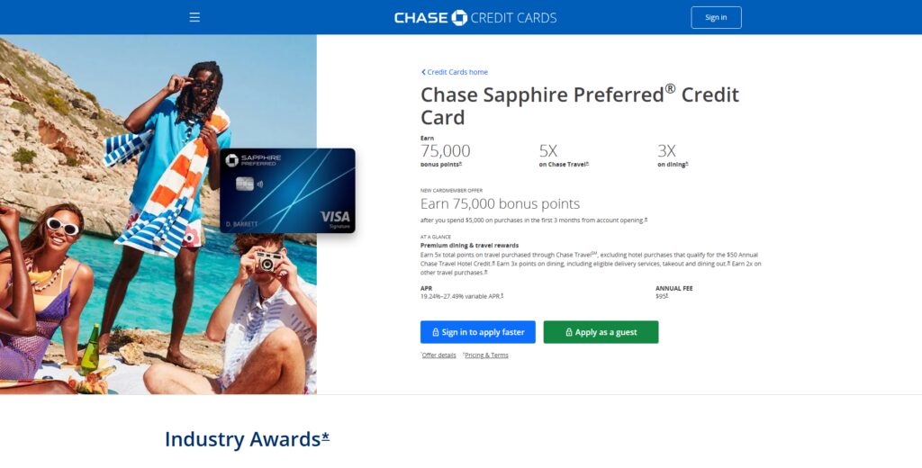 Chase Sapphire Preferred®