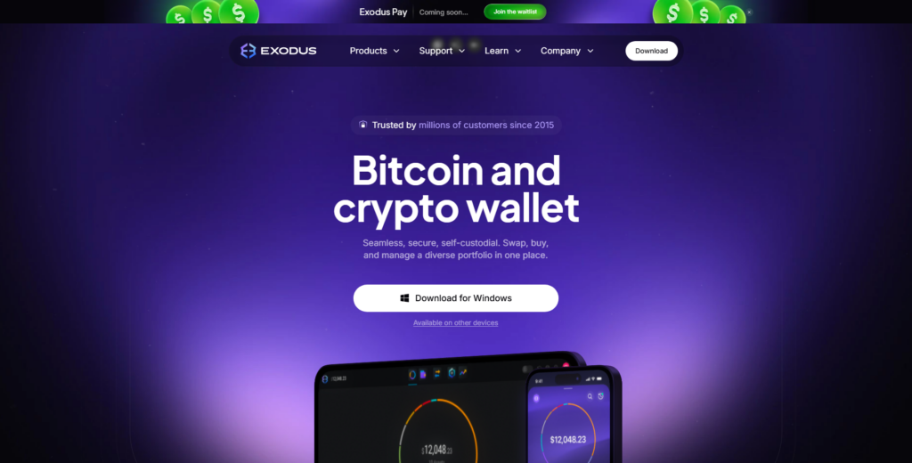 10 Best Crypto Exchanges & Wallets for Beginners (2026) 11 Exodus