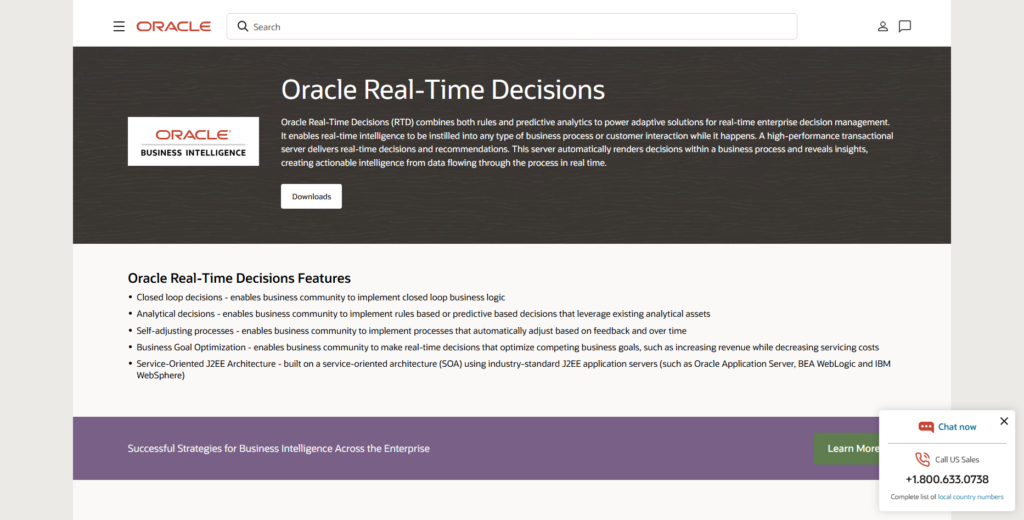 Oracle Real-Time Decisions (RTD)