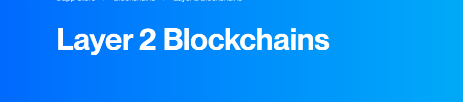  Layer-2 Blockchain - Scalable Infrastructure for Web3