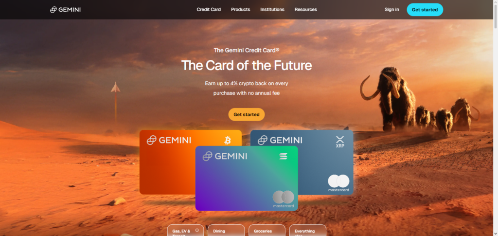 Gemini Credit Card
