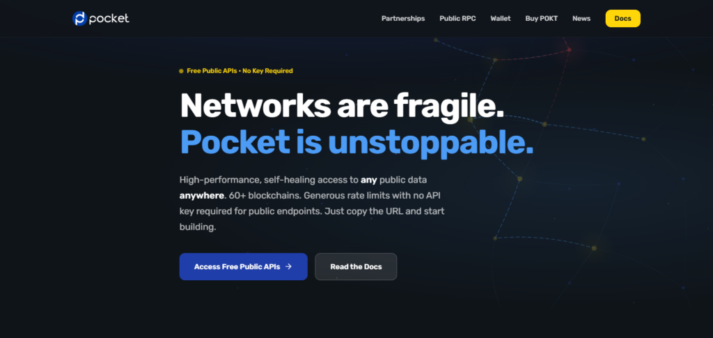 10 Alchemy Alternatives: Web3 Developer Platforms 8 Pocket Network