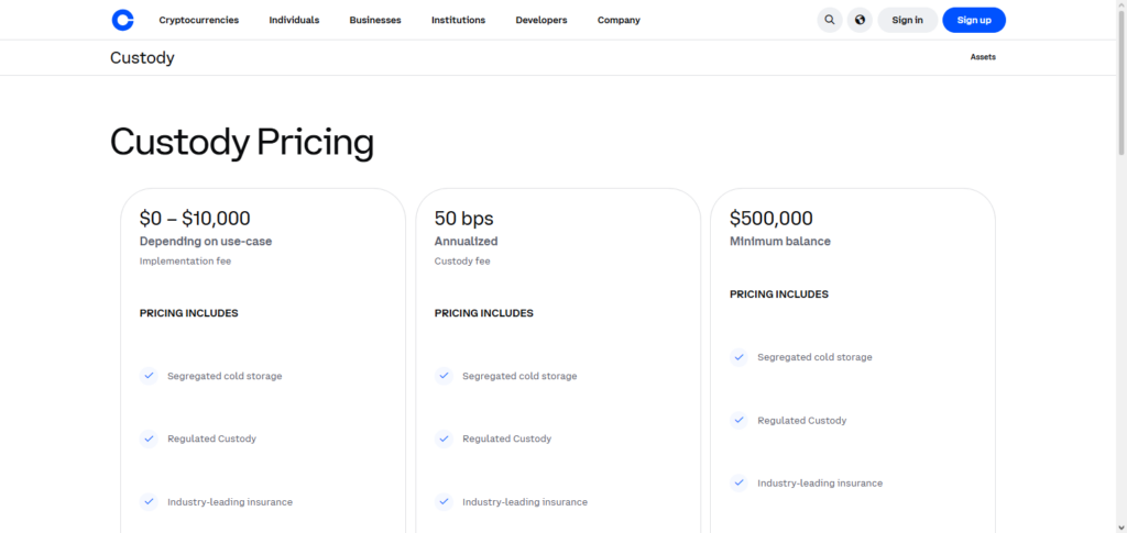  Coinbase Custody
