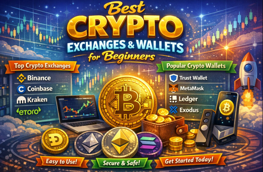 10 Best Crypto Exchanges & Wallets for Beginners (2026)