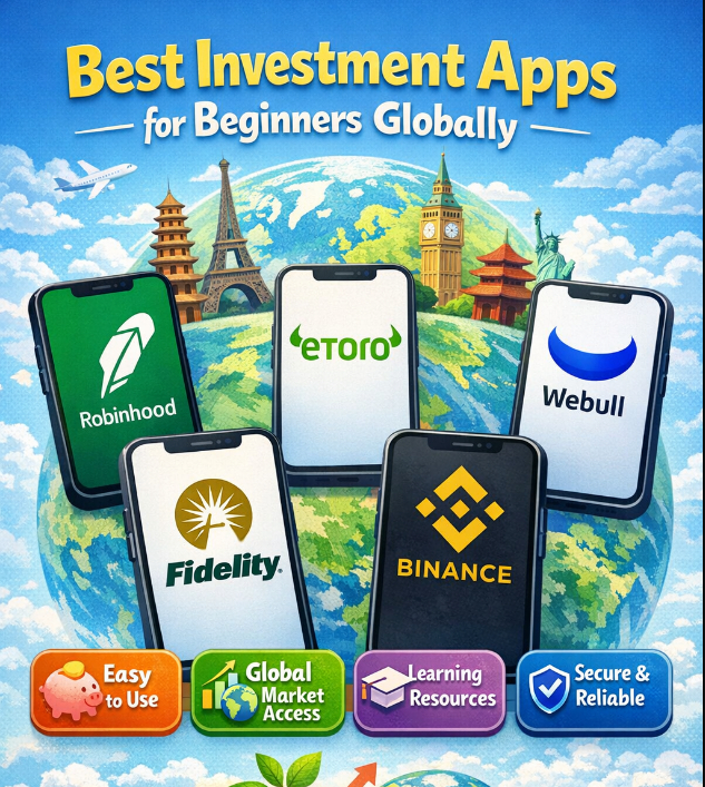 10 Best Investment Apps for Beginners Globally (2026)