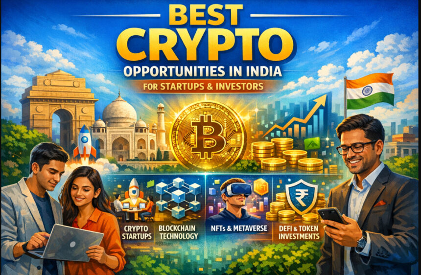 10 Best Crypto Opportunities in India for Startups and Investors
