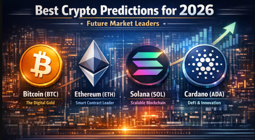 10 Best Crypto Predictions for 2026 Highlighting Future Market Leaders