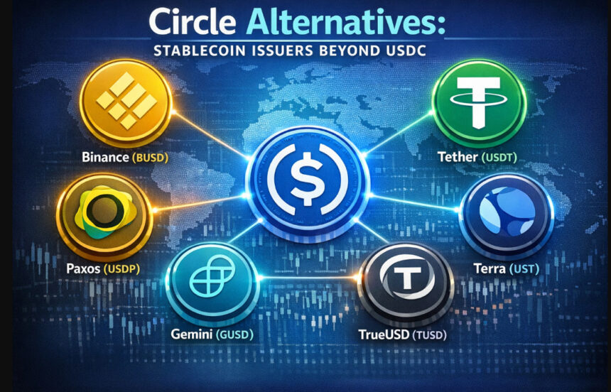 10 Circle Alternatives: Stablecoin Issuers Beyond USDC
