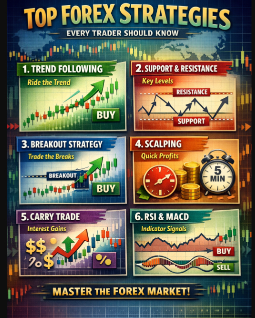 Top 10 Forex Strategies Every Trader Should Know