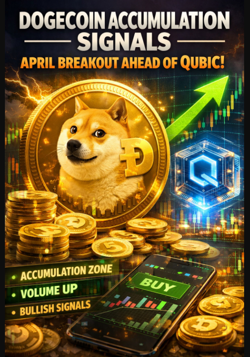 Dogecoin Accumulation Signals April Breakout Ahead of Qubic