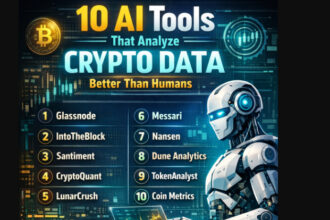 10 AI Tools That Analyze Crypto Data Better Than Humans