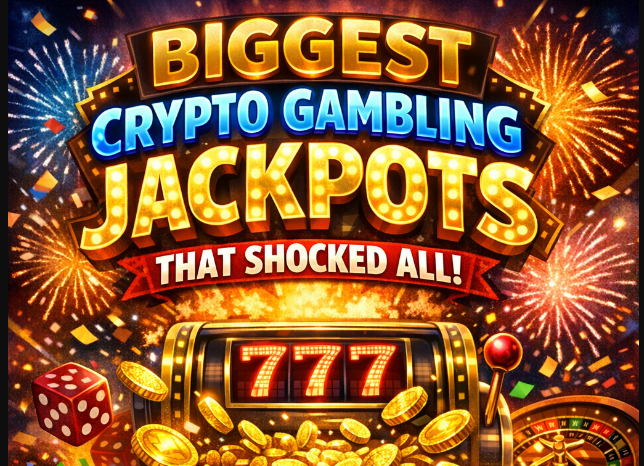 10 Biggest Crypto Gambling Jackpots That Shocked All