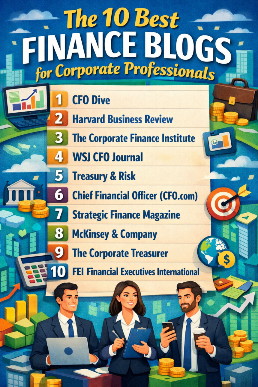The 10 Best Finance Blogs for Corporate Professionals