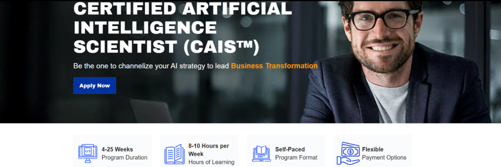 Certified Artificial Intelligence Scientist (CAIS™)