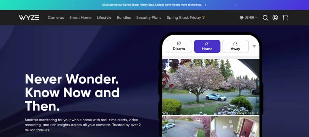 Wyze Home Monitoring (Free Mode)