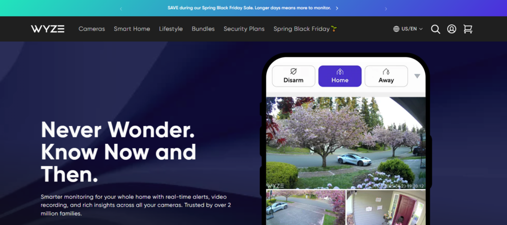 Wyze Home Monitoring (Free Mode)
